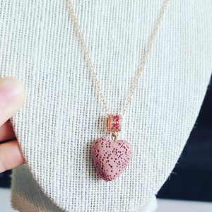 Lava Heart pendant